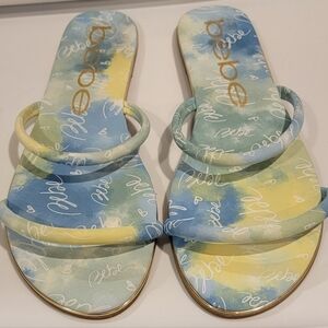 Bebe Issy Sandals Size 10